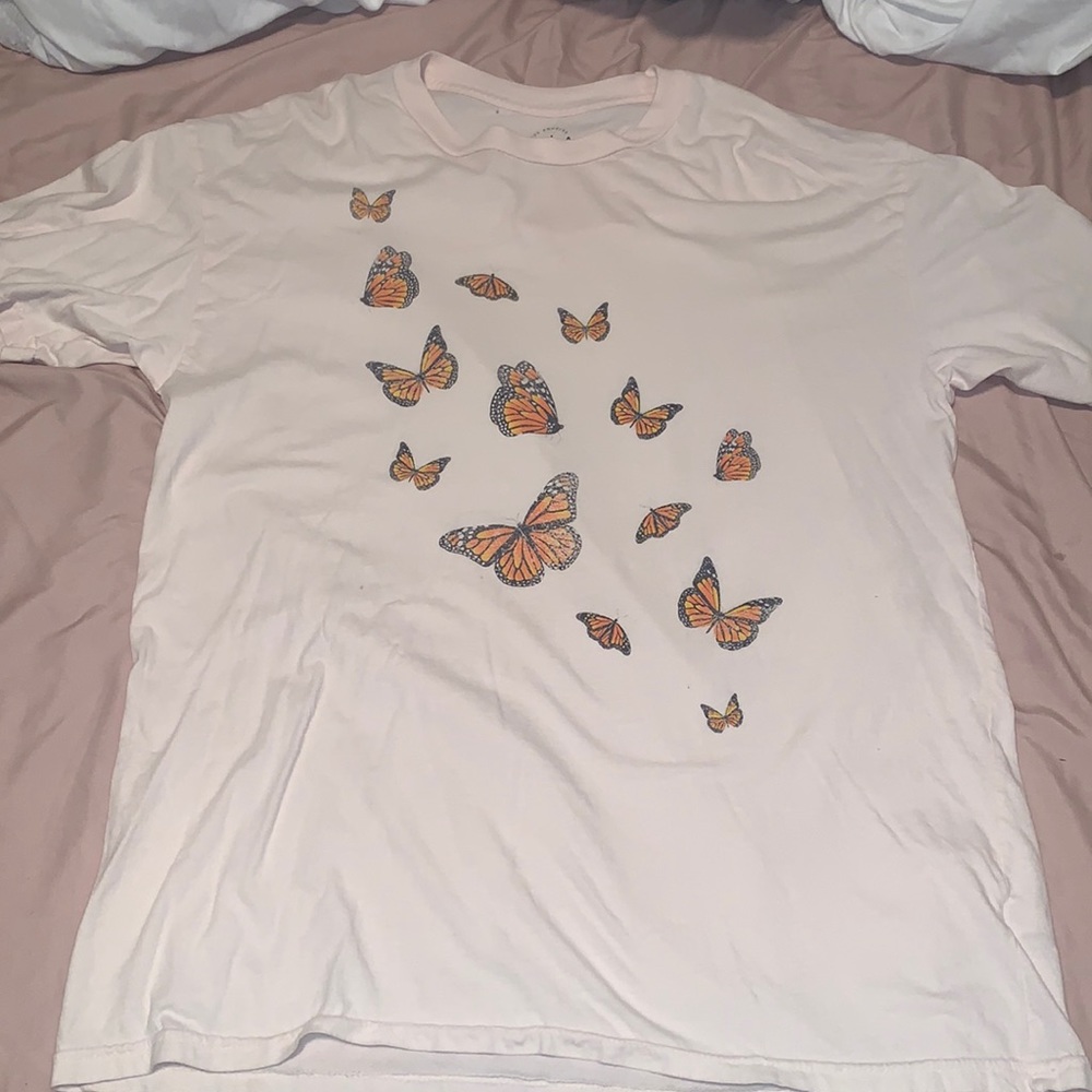 Pacsun oversize butterfly shirt